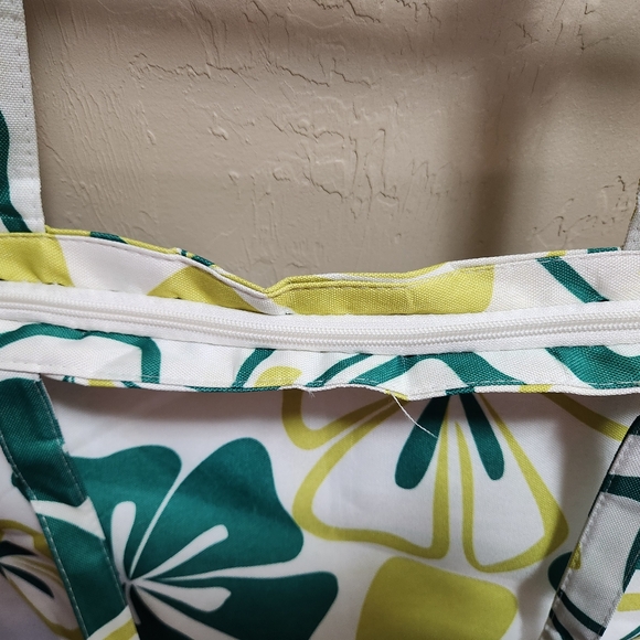 NWOT Floral Canvas Tote - Picture 3 of 4
